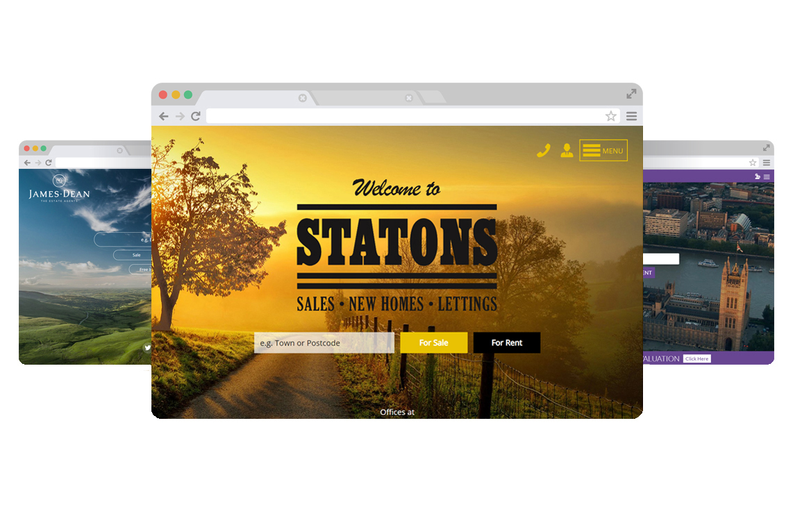 Websites for estate agents